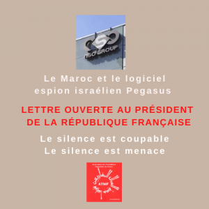 Lettre ouverte au Président de la République Française : Pegasus